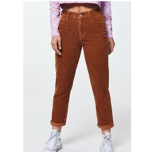 Pacsun Toffee Corduroy Mom Jeans